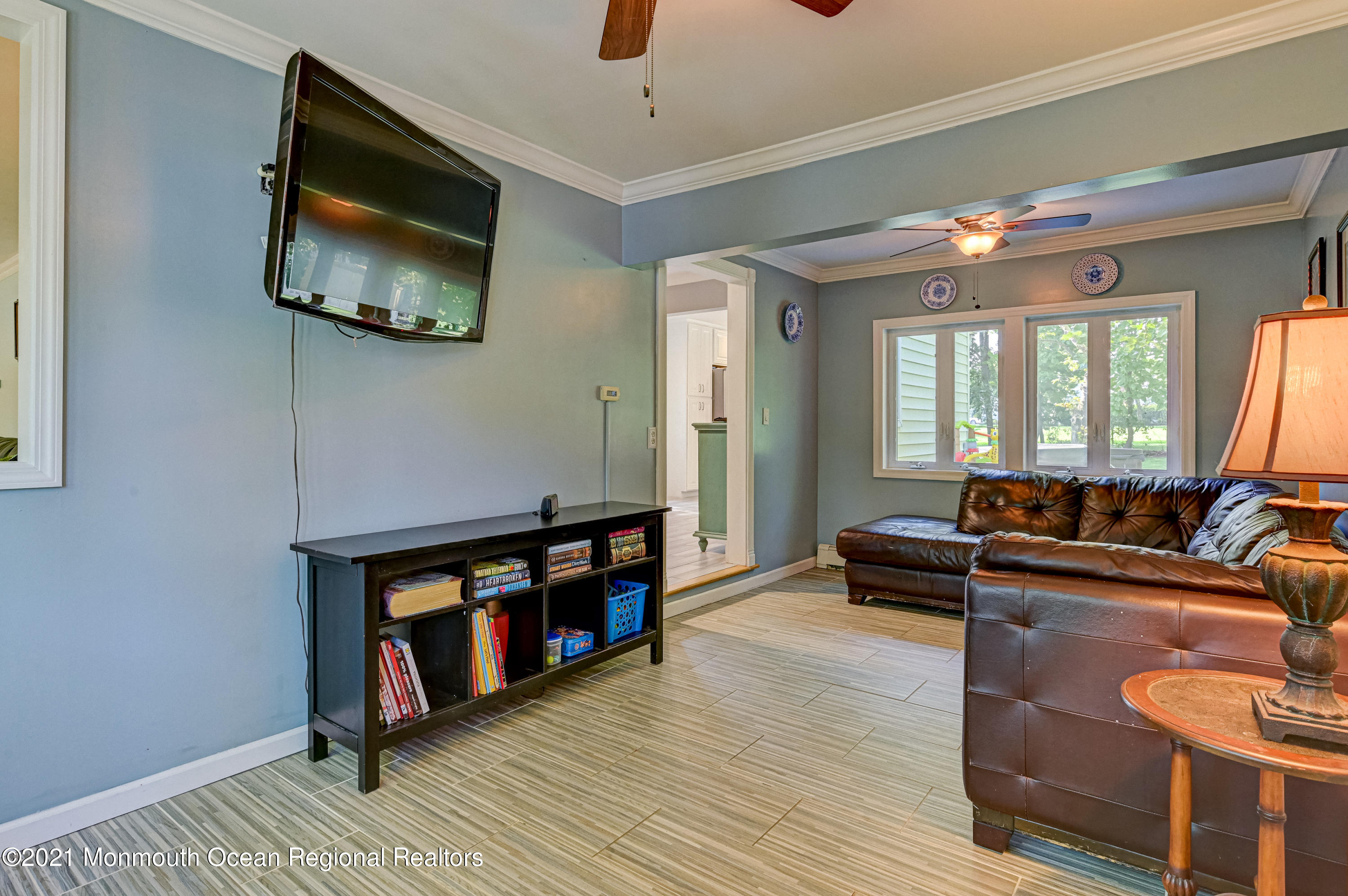 116 Bethany Road Hazlet, NJ 07730 - Photo 7 of 30 a living room with furniture and a flat screen tv