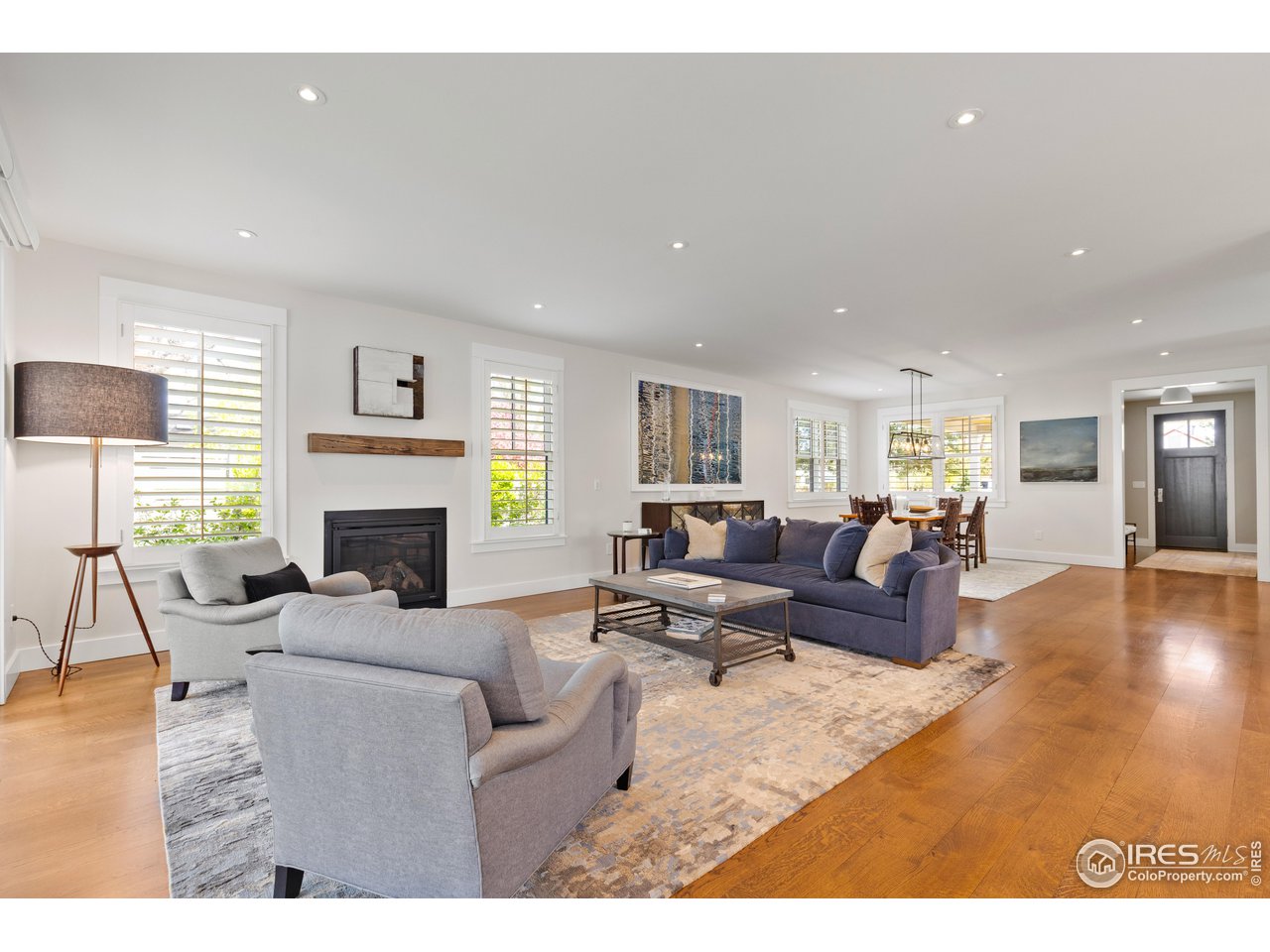 3191 9th Street Boulder, CO 80304 - Photo 7 of 40 a living room with furniture a fireplace