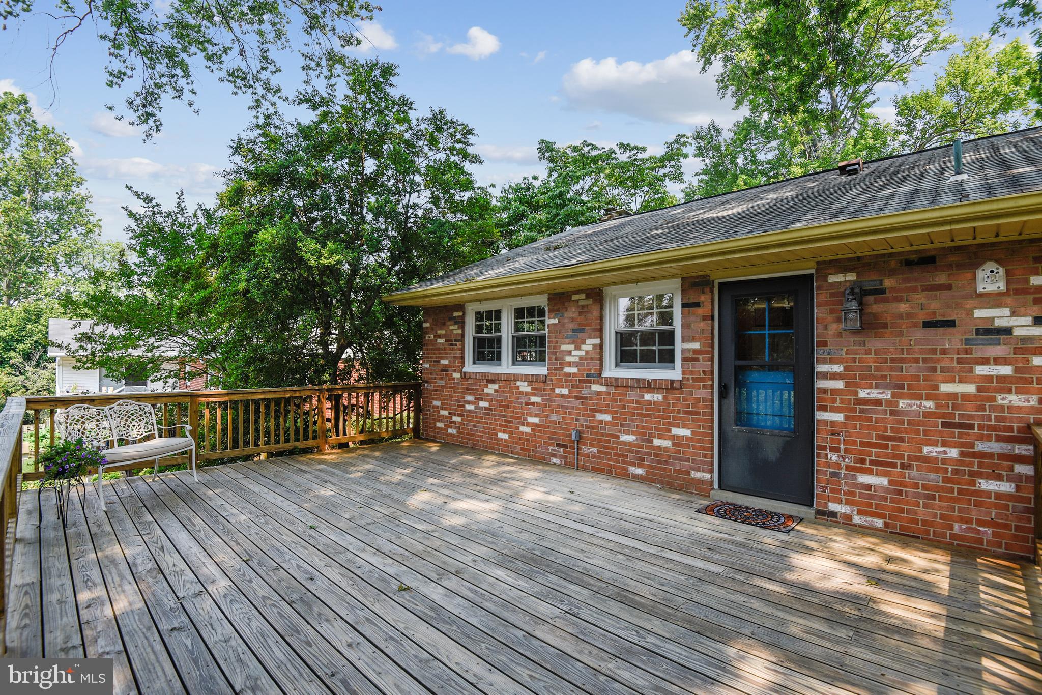 7925 Ellet Road Springfield, VA 22151 - Photo 11 of 58 Deck conveniently located off of kitchen.