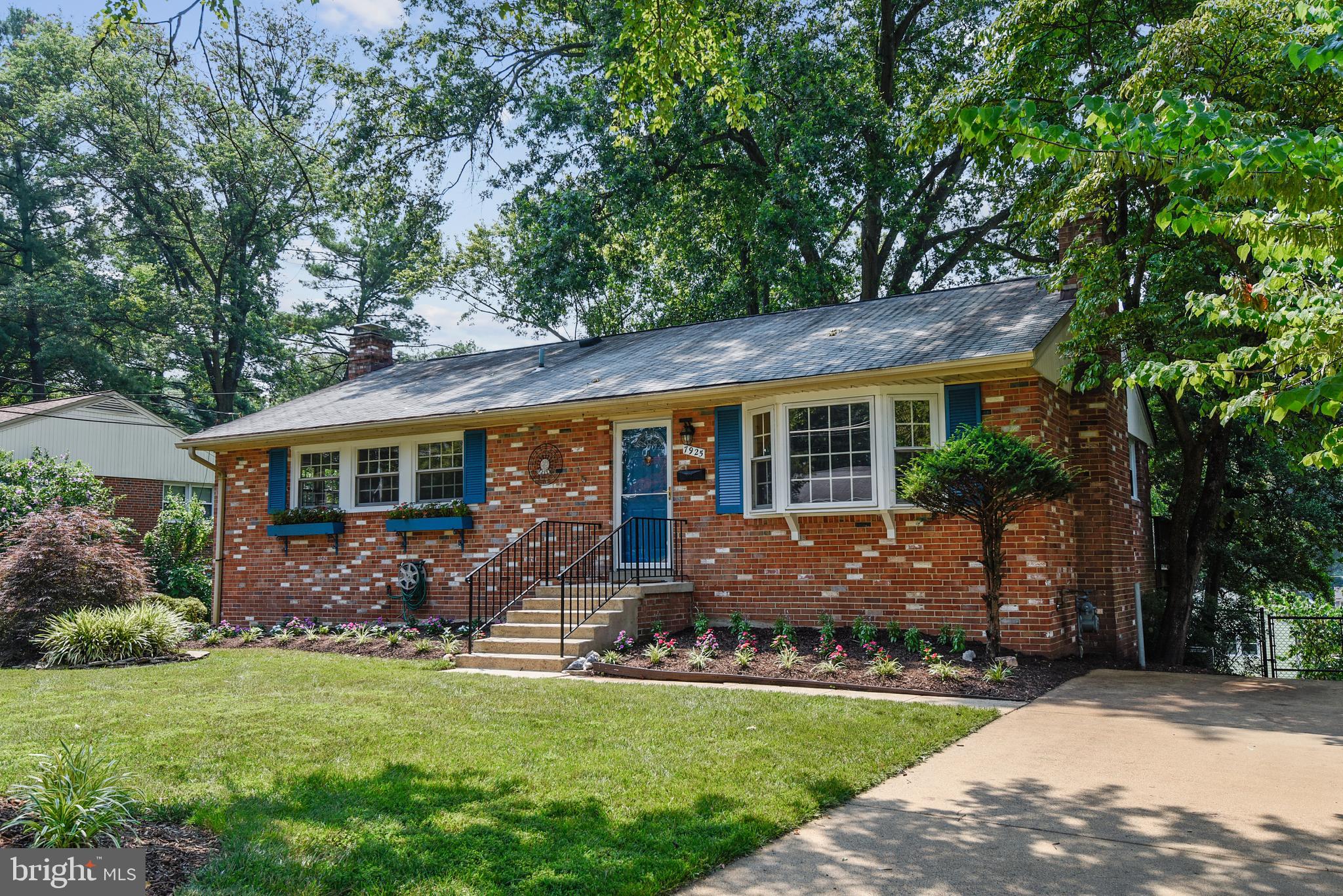 7925 Ellet Road Springfield, VA 22151 - Photo 3 of 58 New paint on shutters and front door.