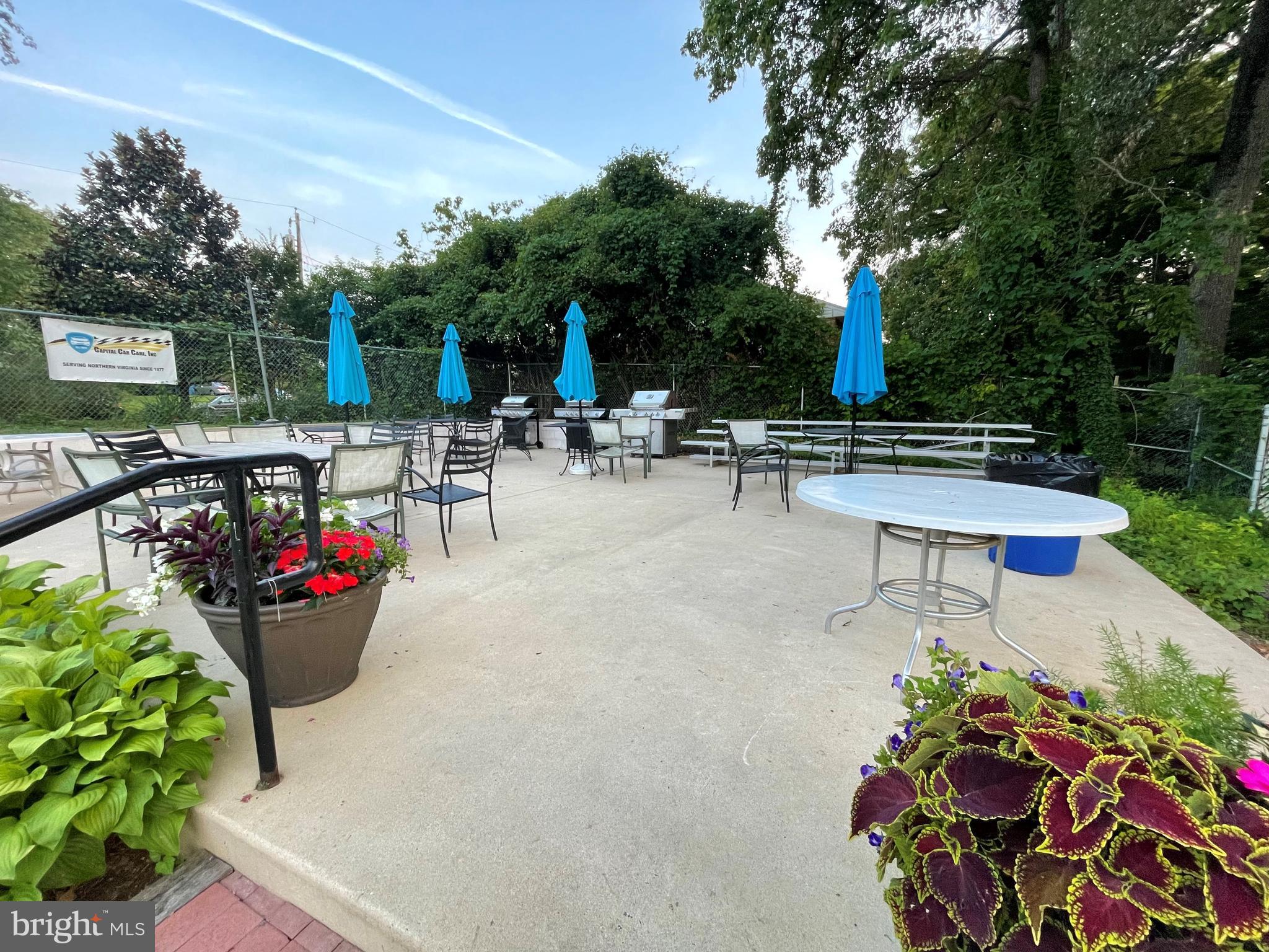 7925 Ellet Road Springfield, VA 22151 - Photo 50 of 58 BBQ area at Ravensworth Pool.