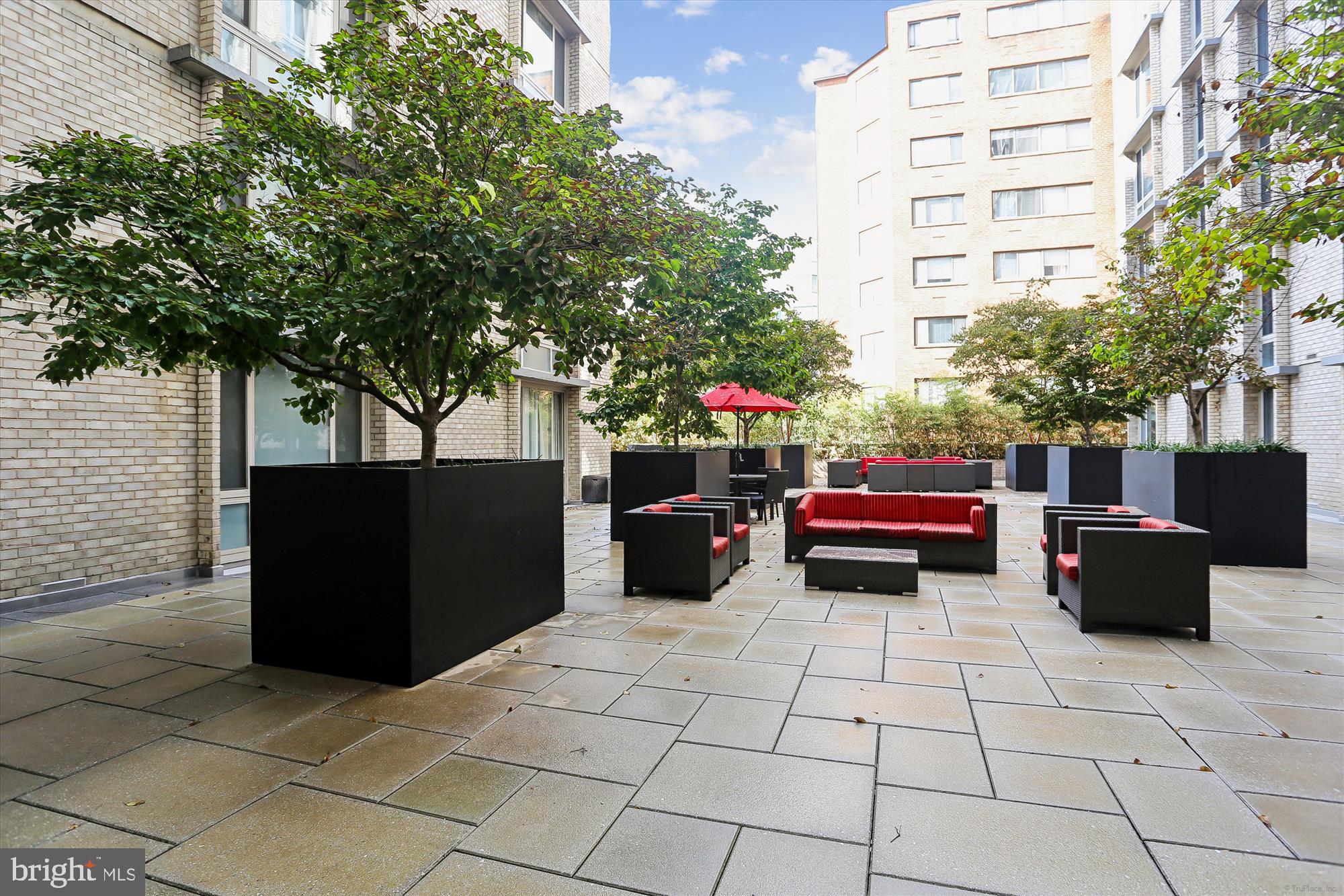 950 25th Street Northwest, Unit 509N Washington, DC 20037 - Photo 42 of 64 Claridge House Patio
