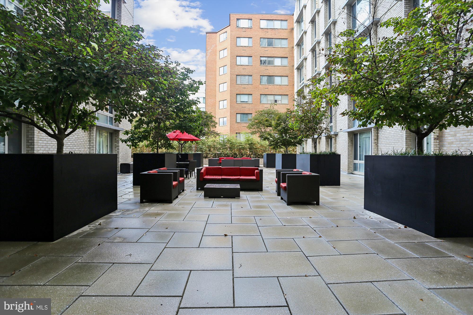 950 25th Street Northwest, Unit 509N Washington, DC 20037 - Photo 43 of 64 Claridge House Patio