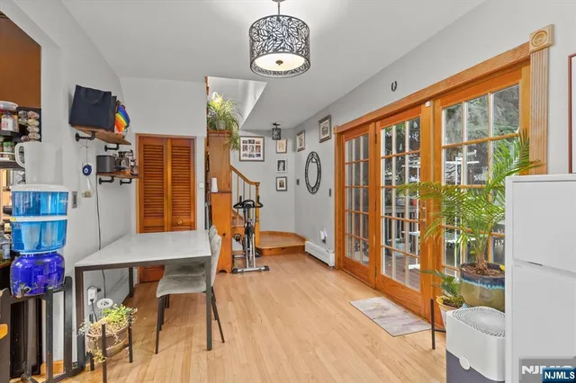 a view of a workspace with furniture and toys