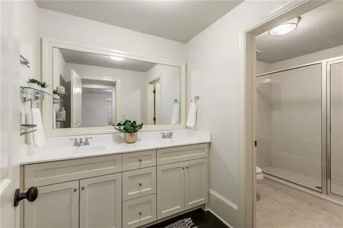 a room with storage and utility