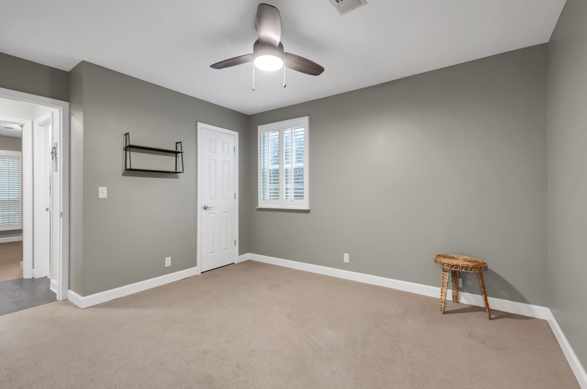1343 General George Patton Road Nashville, TN 37221 - Photo 33 of 41 a view of an empty room with a chandelier fan