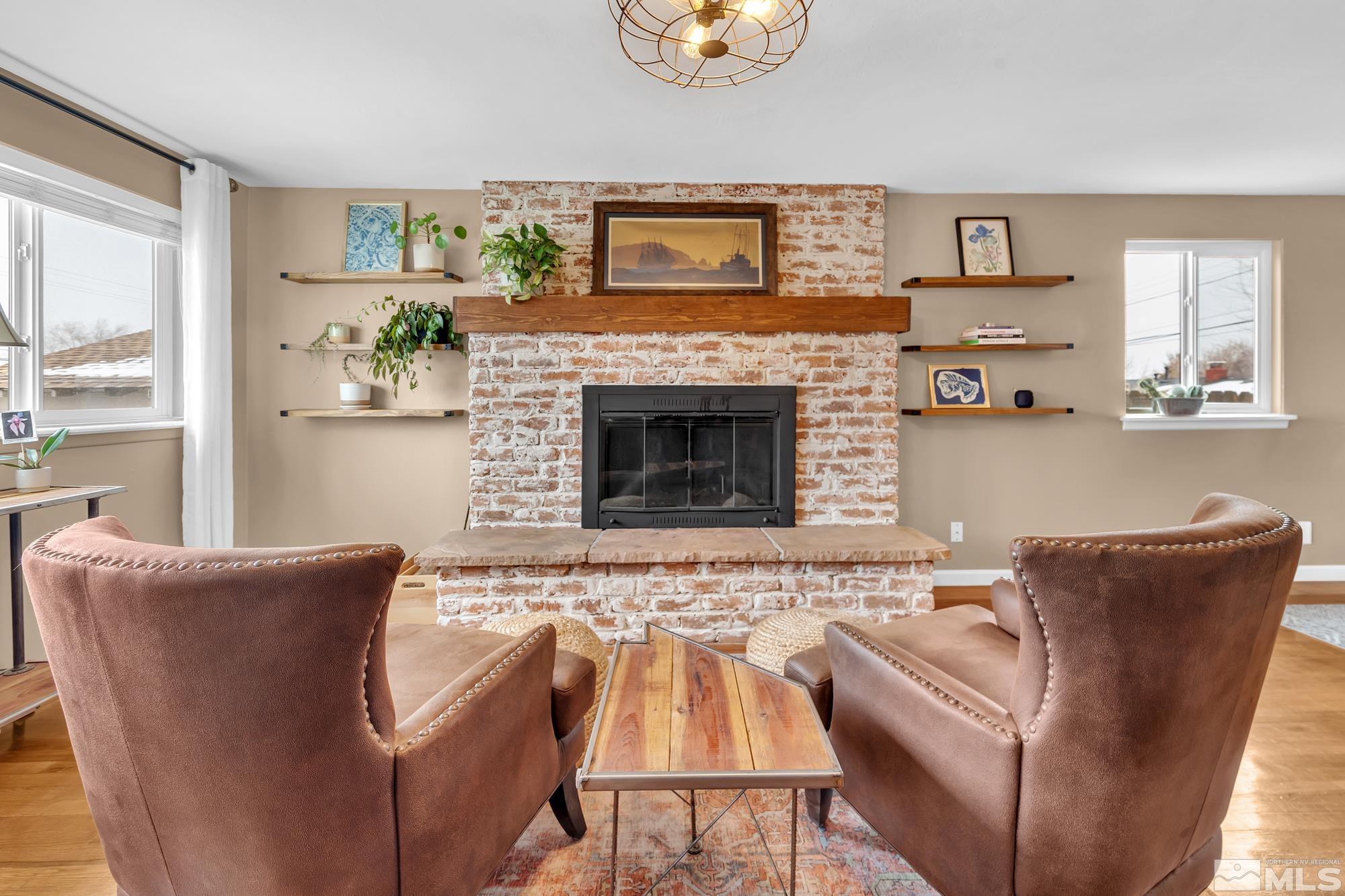 1830 West 7th Street Reno, NV 89503 - Photo 4 of 36 a living room with furniture and a fireplace