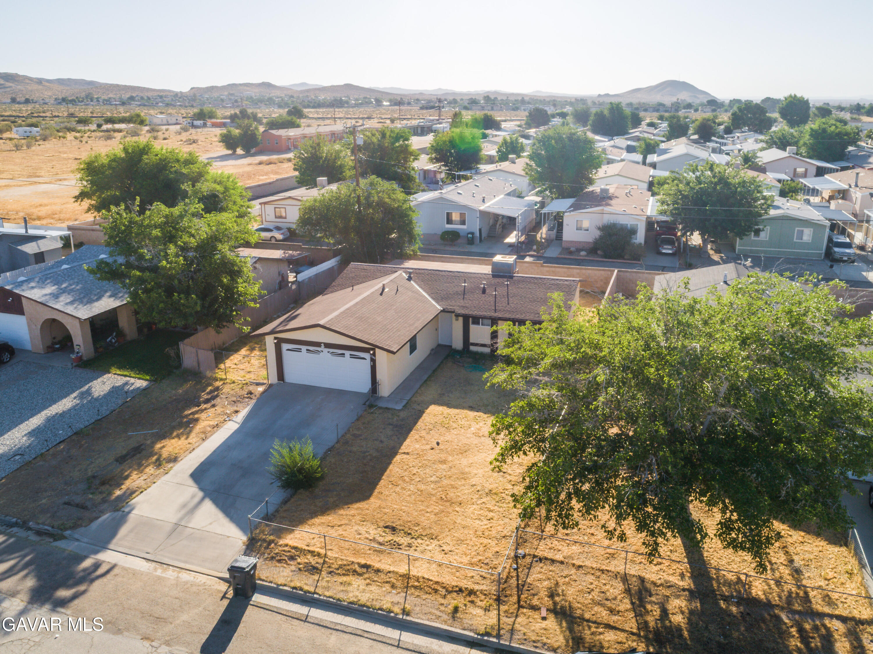 3340 West Roxbury Street Rosamond, CA 93560 - Photo 5 of 20 an aerial view of residential houses with outdoor space and river
