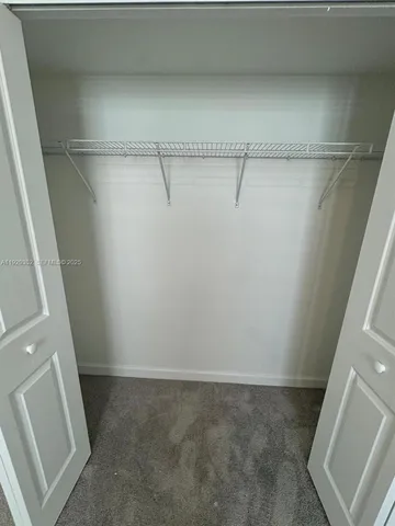 a view of walk in closet