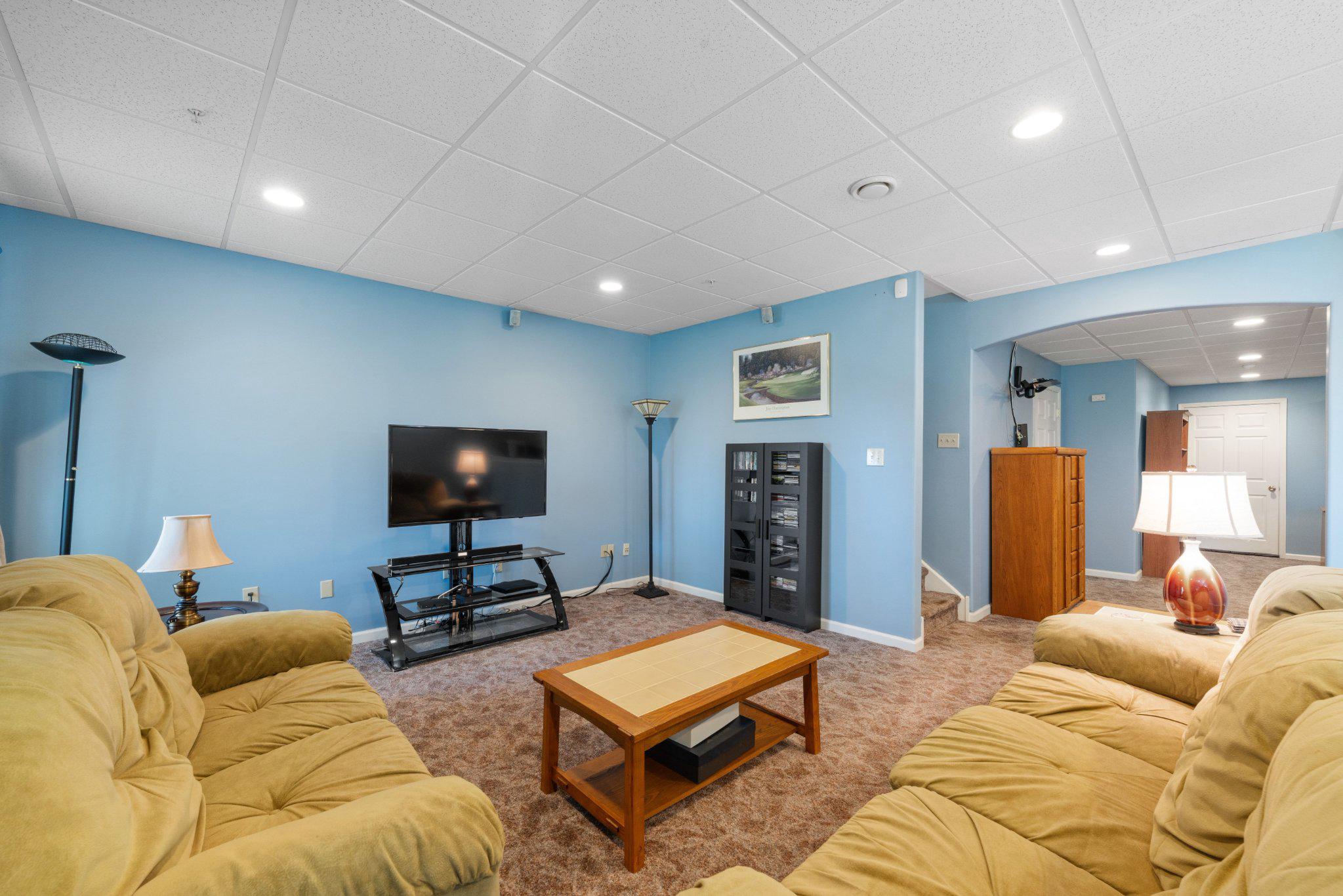 136 Sunnyhill Drive Exton, PA 19341 - Photo 29 of 37 basement entertaining space