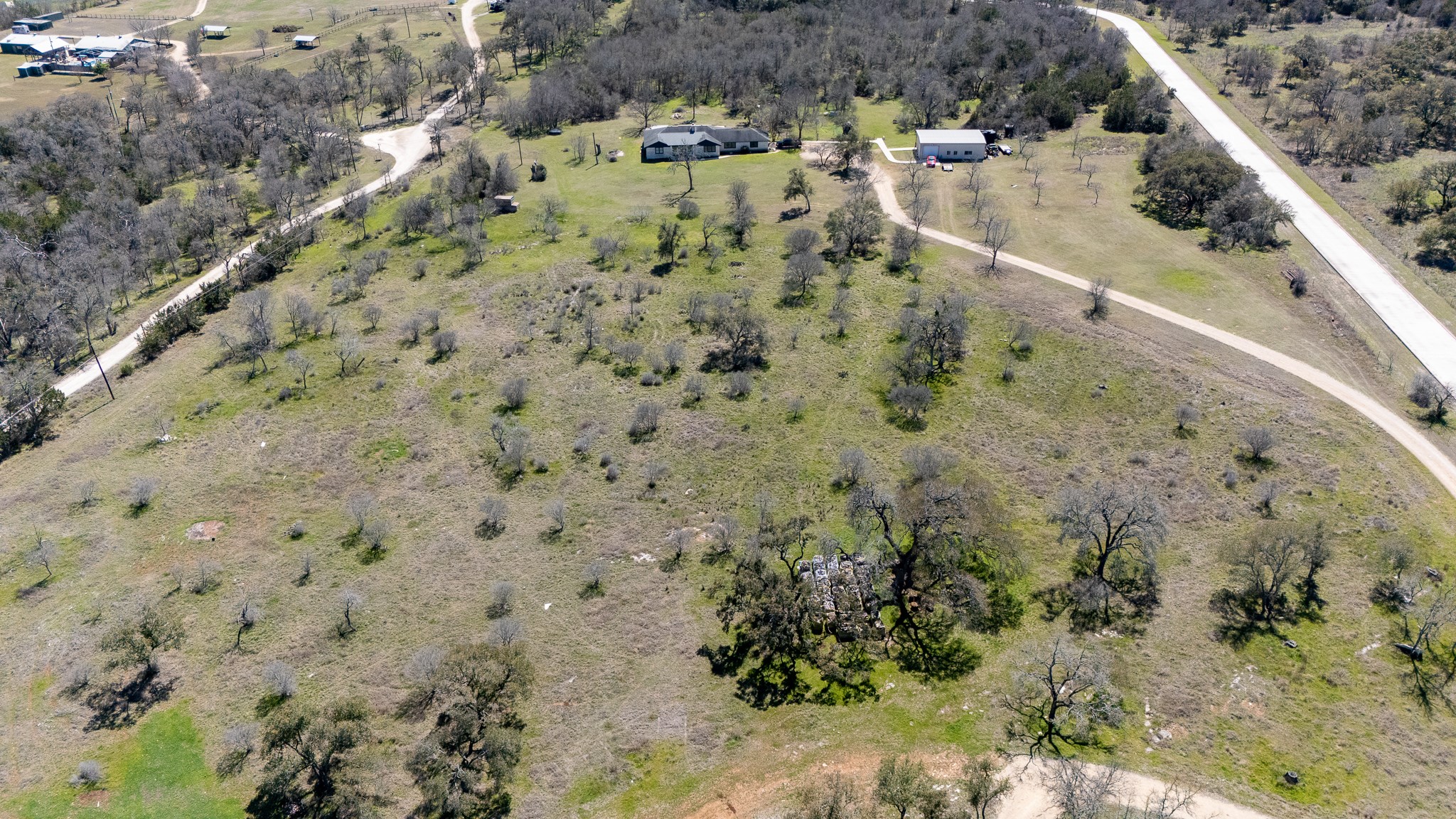 Tbd Oak Grove Road Buda, TX 78610 - Photo 11 of 13 Birds eye view of property with a rural view