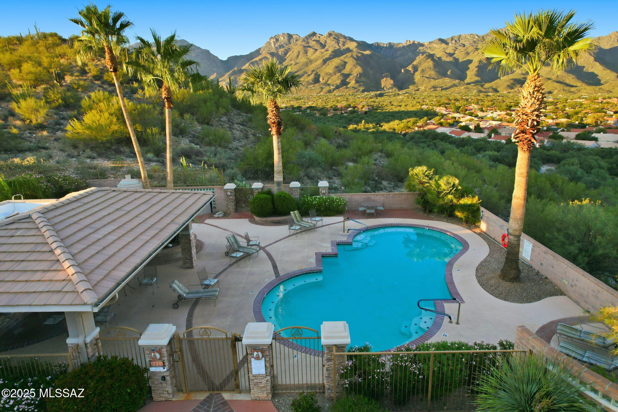 7452 East Ridge Point Road Tucson, AZ 85750 - Photo 37 of 42 Breathtaking views from the Community Pool