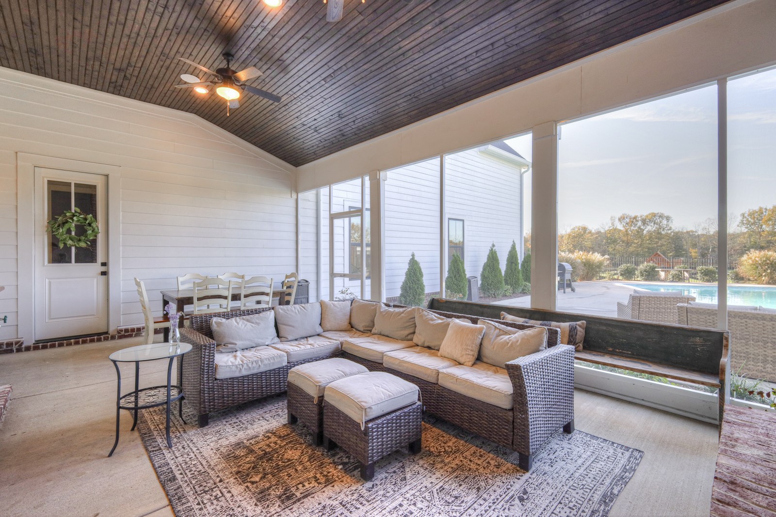 6929 Cross Keys Road College Grove, TN 37046 - Photo 25 of 72 a living room with furniture and a large window