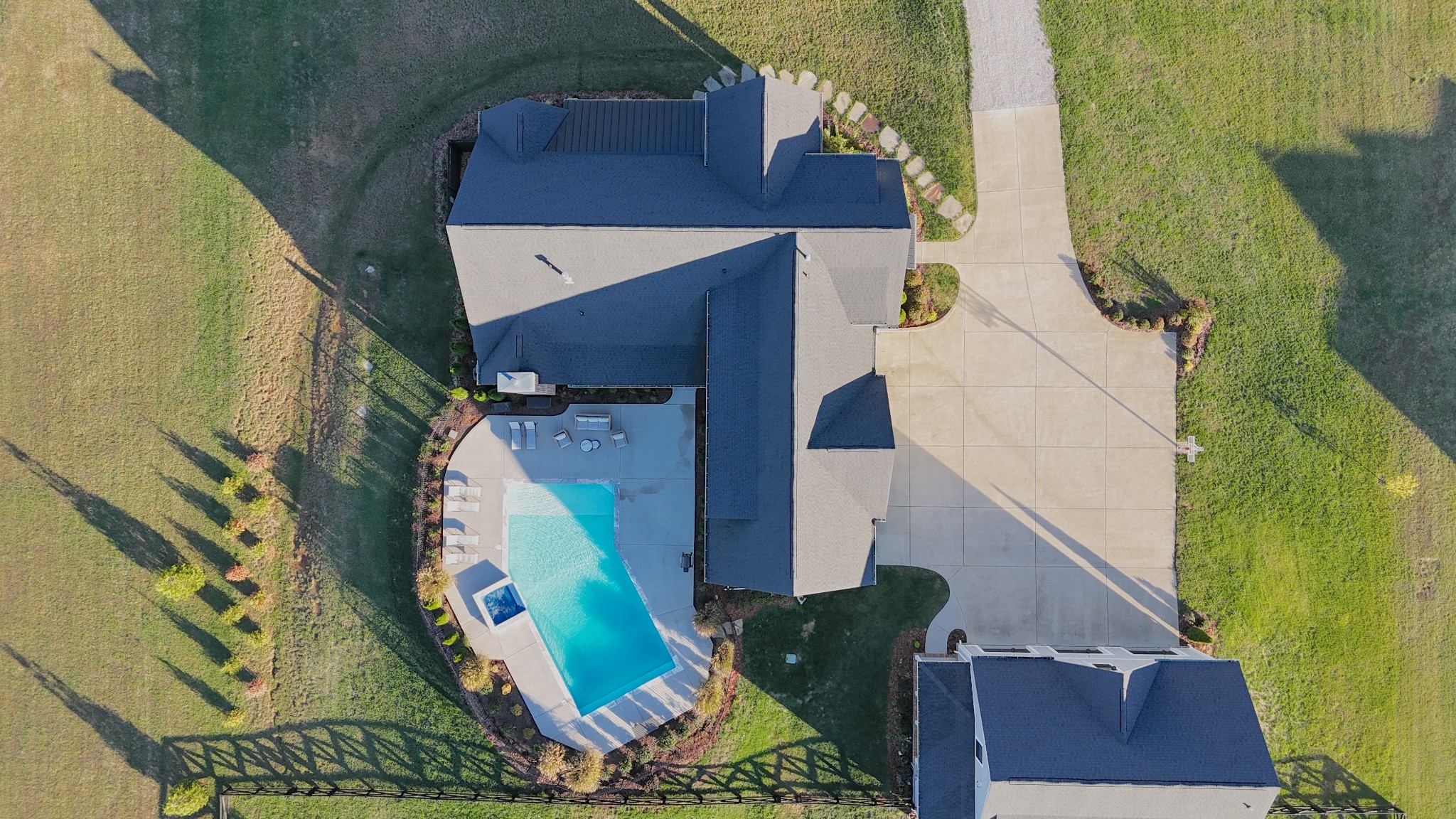 6929 Cross Keys Road College Grove, TN 37046 - Photo 67 of 72 an aerial view of a house