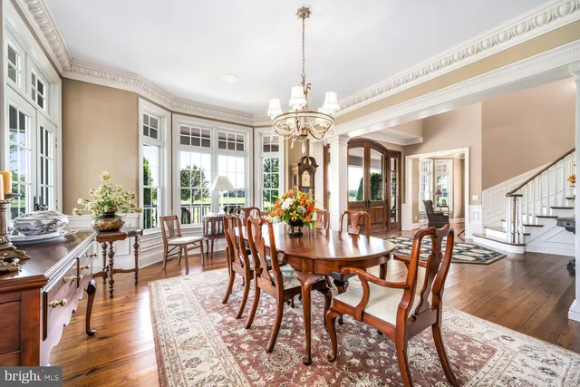 a bathroom with a double vanity sink and mirror