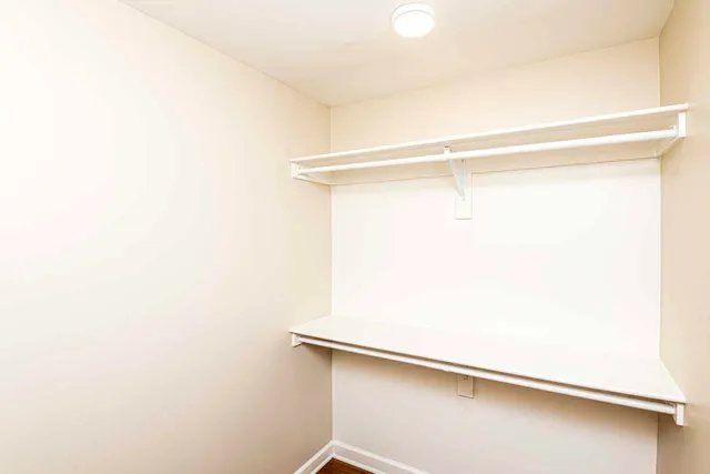 a close up view of racks