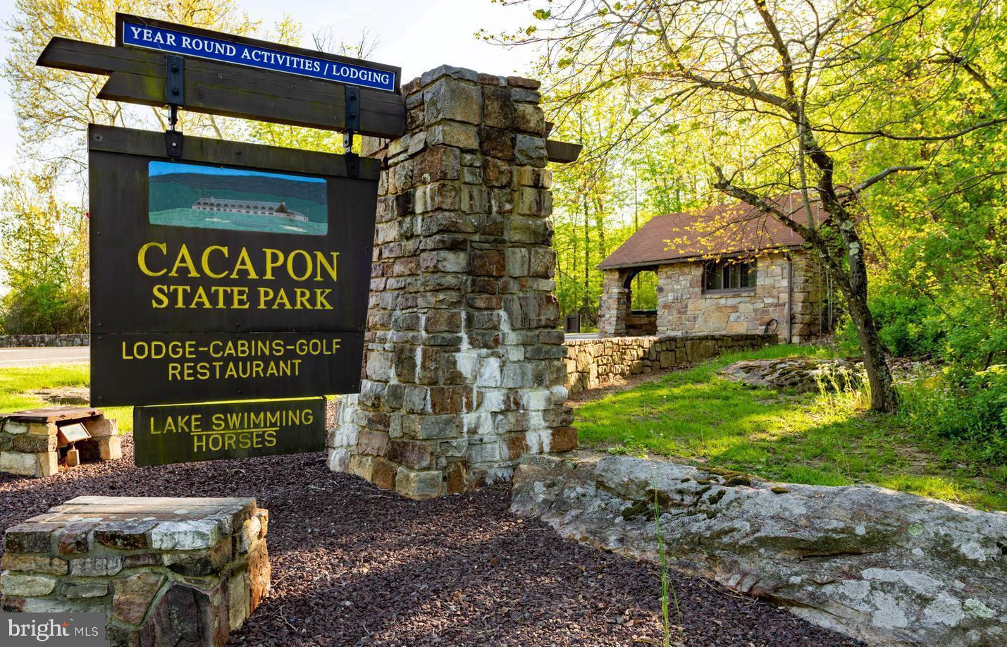 1230 Mountainside Road Berkeley Springs, WV 25411 - Photo 50 of 62 Nearby Cacapon State Park