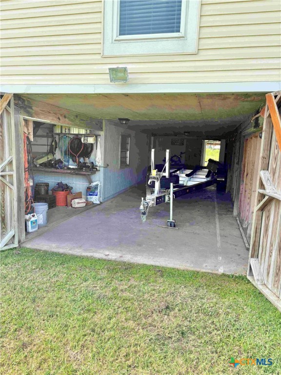 604 Maple Street Port O'Connor, TX 77982 - Photo 26 of 46 a view of a chairs and table in backyard