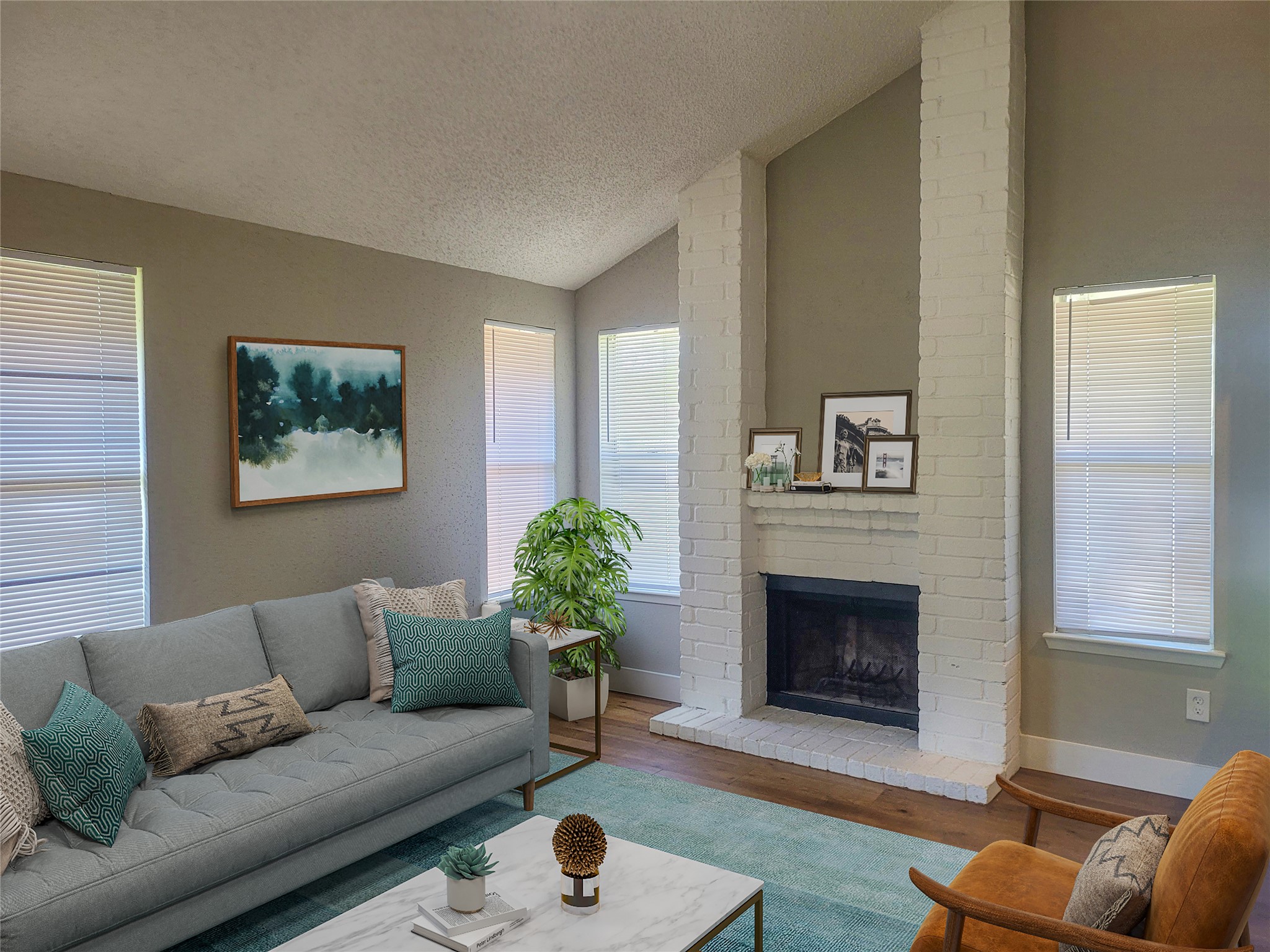 3118 Raccoon Run Spring, TX 77373 - Photo 2 of 19 Living room virtually enhanced