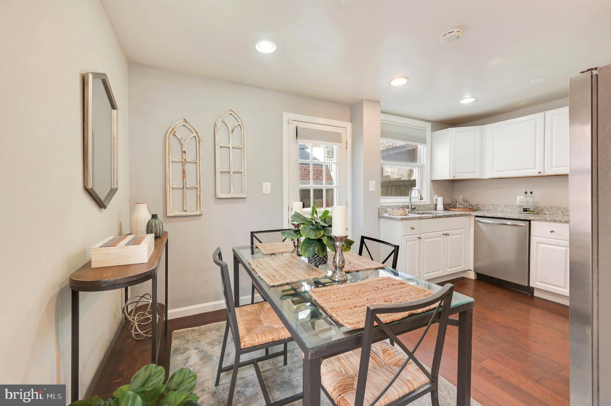 3631 South Kemper Road Arlington, VA 22206 - Photo 4 of 30 Dining area opens into gourmet kitchen & backyard