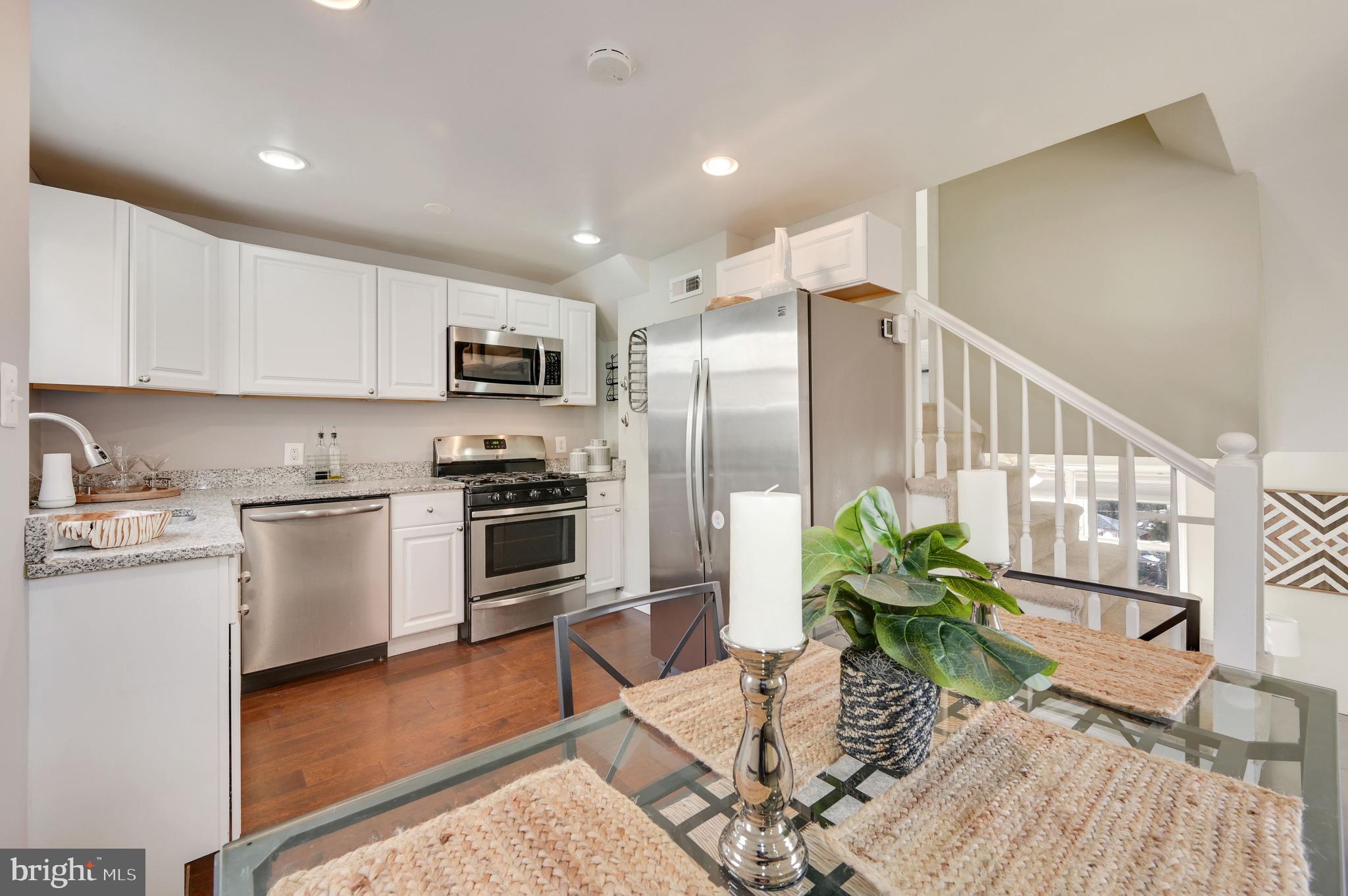 3631 South Kemper Road Arlington, VA 22206 - Photo 5 of 30 Kitchen with stainless steel appliances