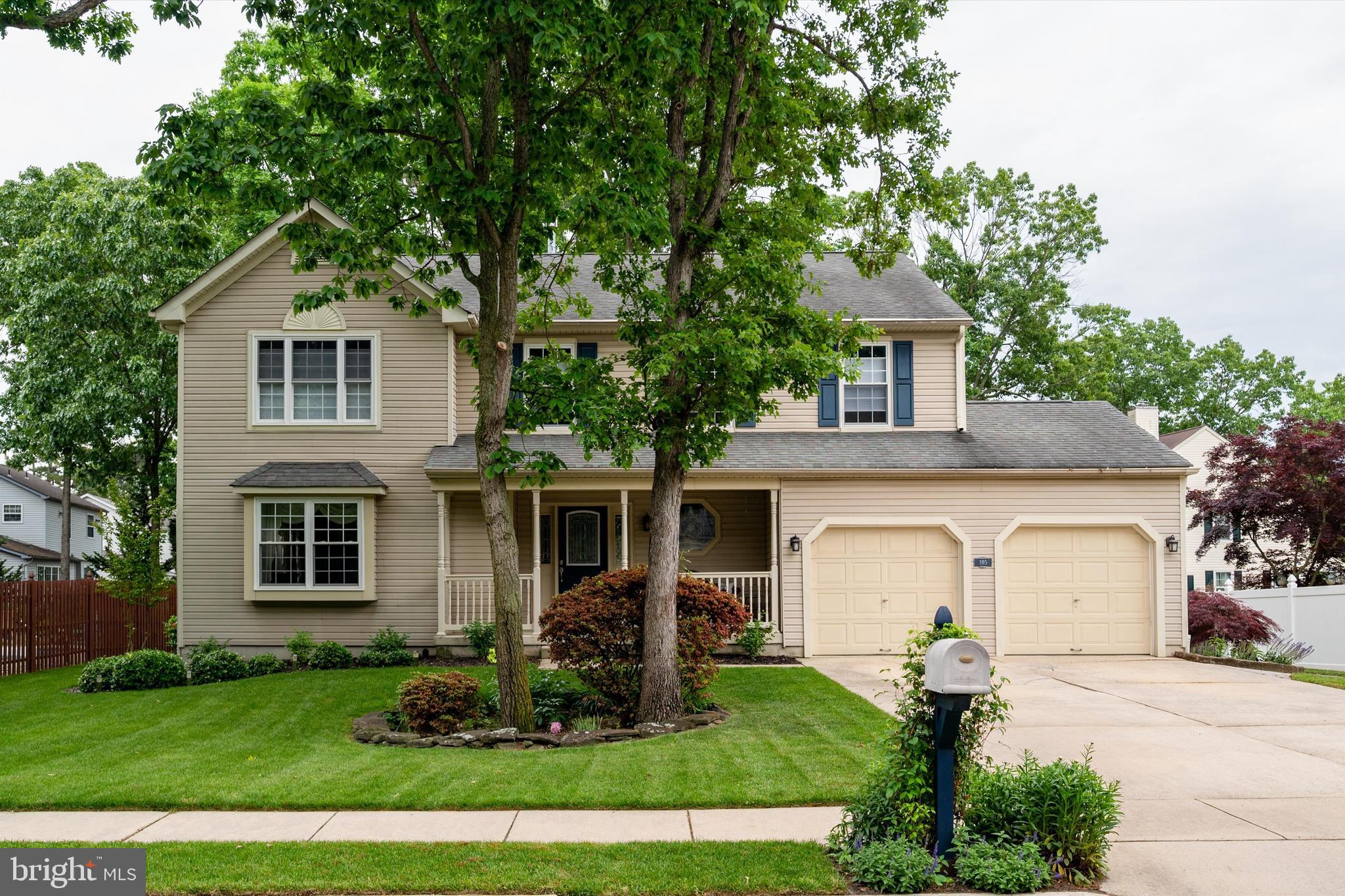 105 Annapolis Drive Sicklerville, NJ 08081 - Photo 1 of 56 front view of a house with a yard