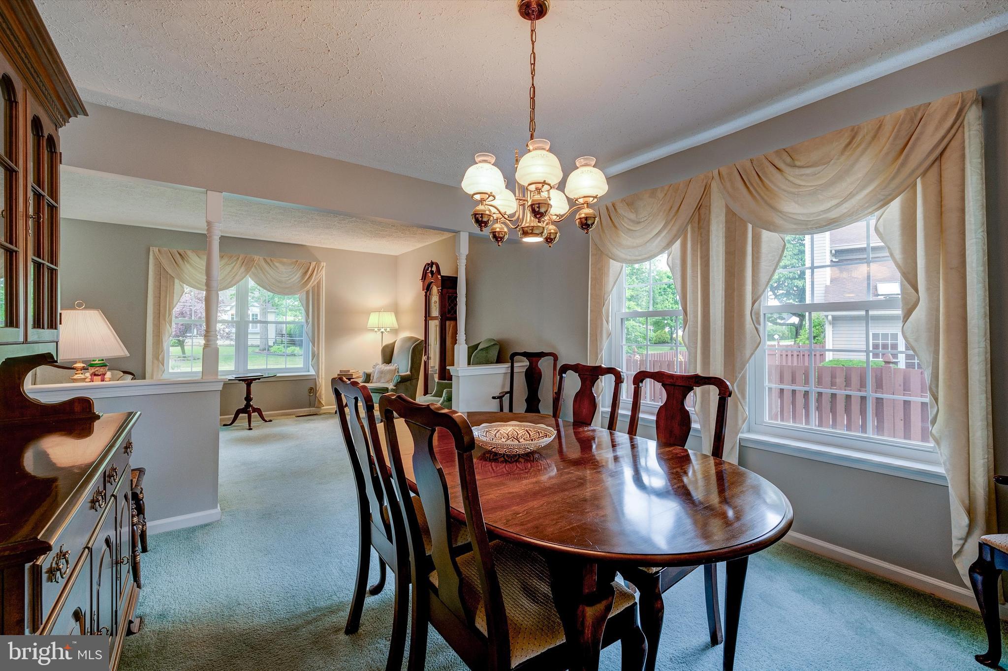 105 Annapolis Drive Sicklerville, NJ 08081 - Photo 23 of 56 a view of a dining room with furniture window and outside view