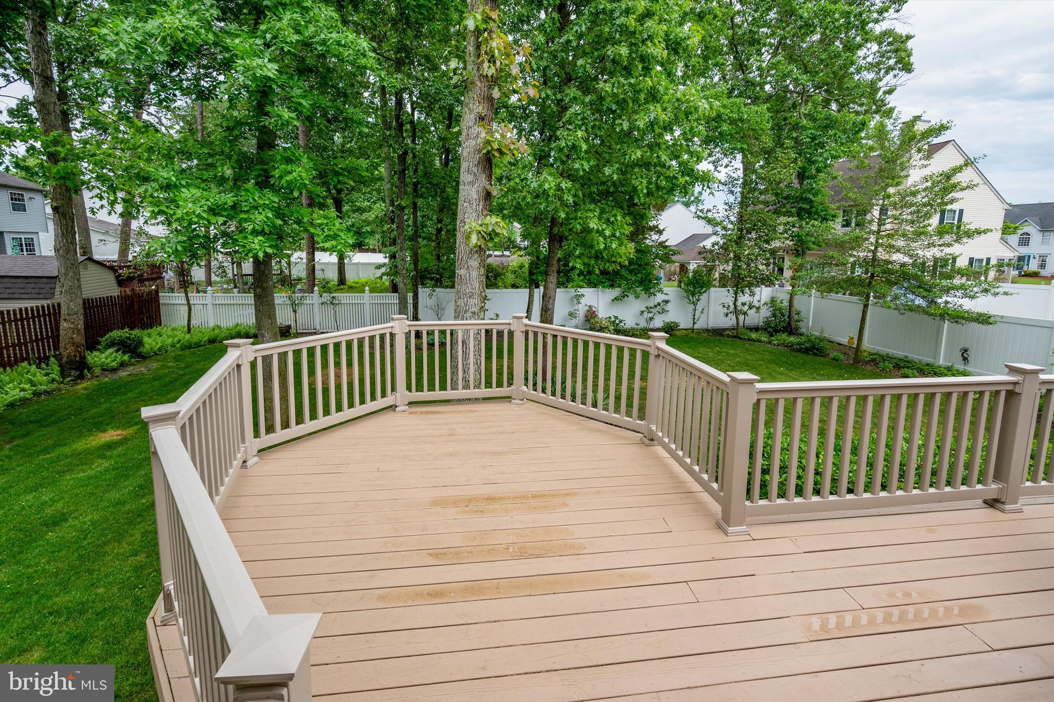 105 Annapolis Drive Sicklerville, NJ 08081 - Photo 49 of 56 a view of balcony with deck and garden