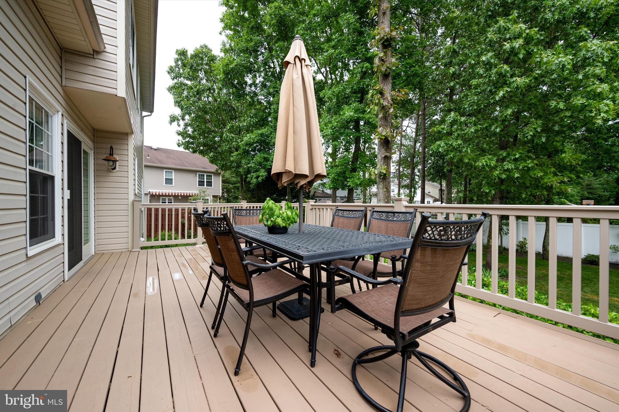 105 Annapolis Drive Sicklerville, NJ 08081 - Photo 51 of 56 a view of a patio with a table and chairs