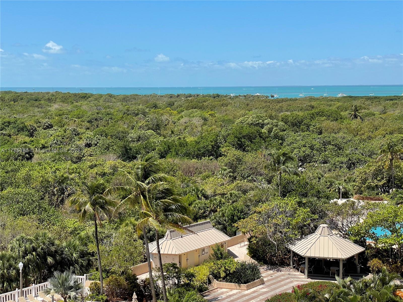 1111 Crandon Boulevard, Unit B804 Key Biscayne, FL 33149 - Photo 10 of 19 a view of outdoor space and yard