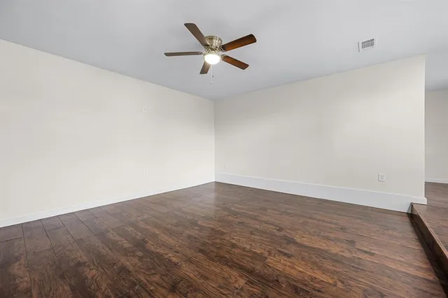 wooden floor in an empty room