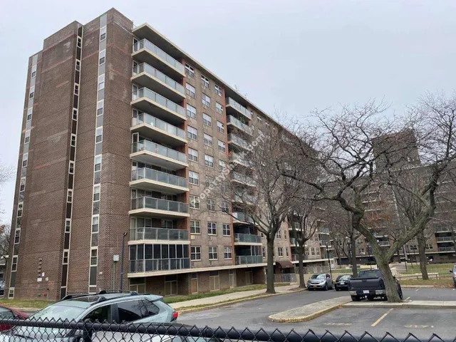 a view of a large building