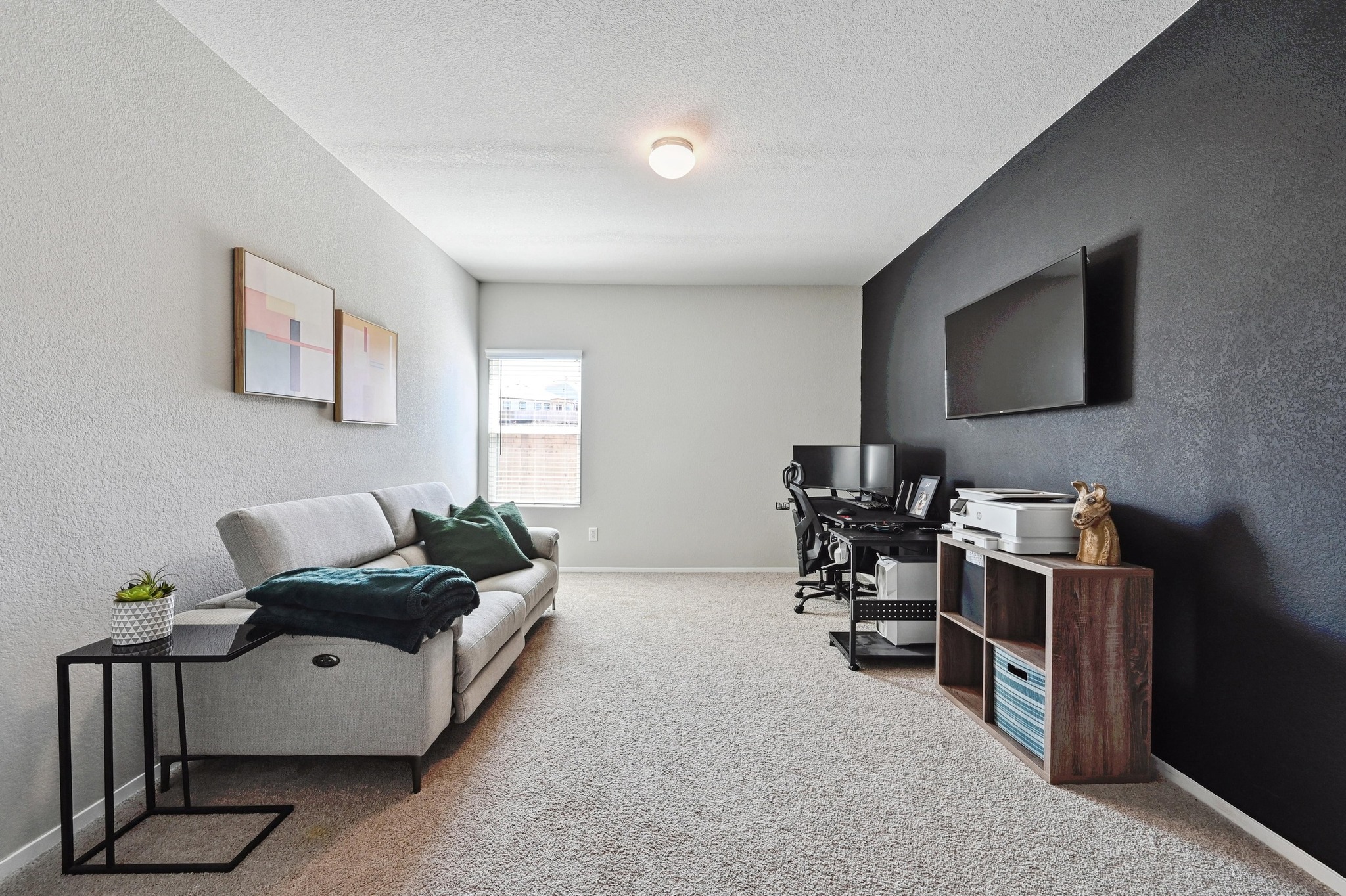 11724 Domenico Cove Austin, TX 78747 - Photo 10 of 26 Large flex room can be used as game room, media room, study, you name it!