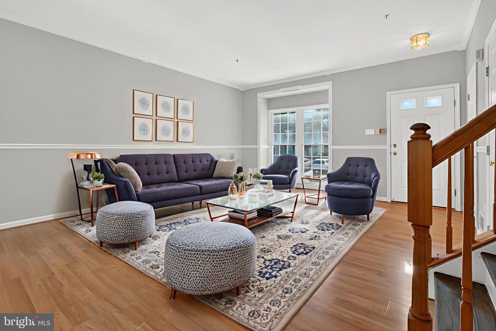9963 Sherwood Farm Road Owings Mills, MD 21117 - Photo 8 of 48 a living room with furniture fireplace and a window