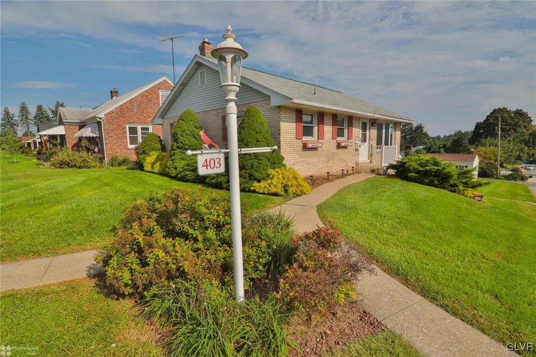 403 Keystone Avenue Emmaus, PA 18049 - Photo 2 of 29 a front view of house with yard and green space