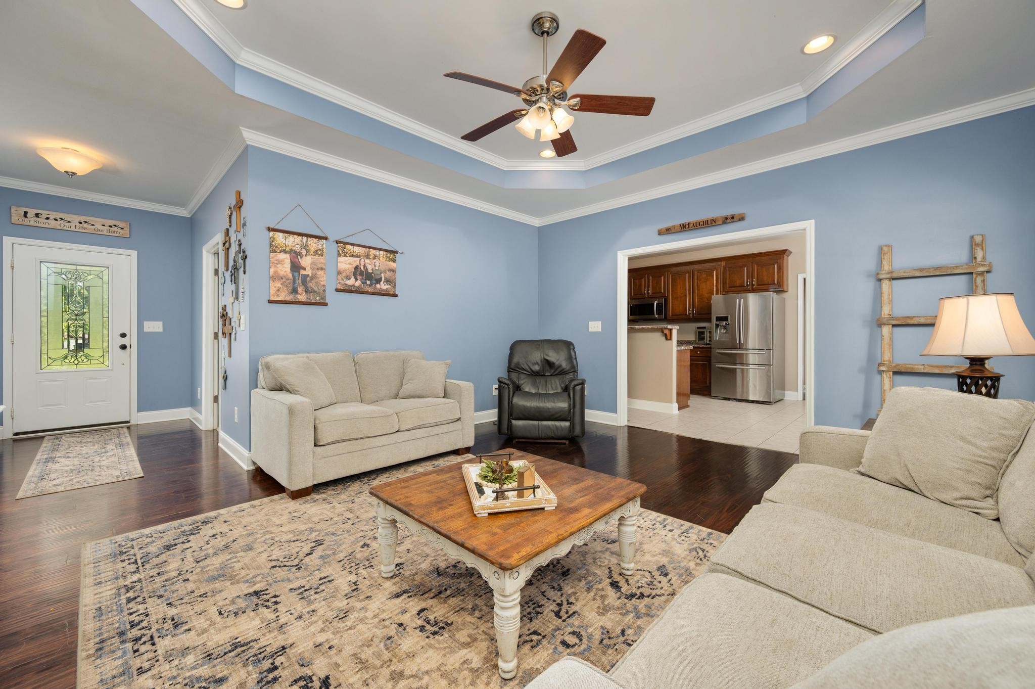 16 Shasteen Ridge Road Lynchburg, TN 37352 - Photo 14 of 55 a living room with furniture and a rug