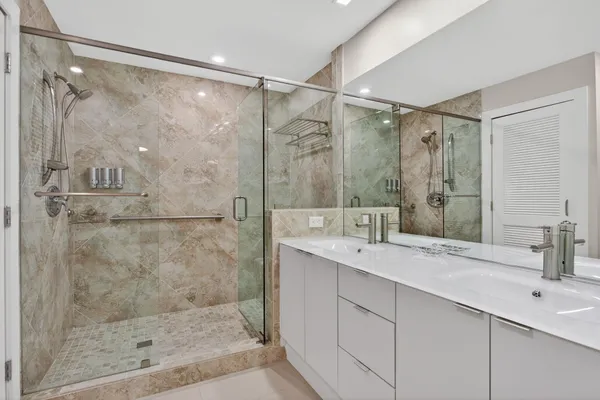 a view of a livingroom with furniture and a window