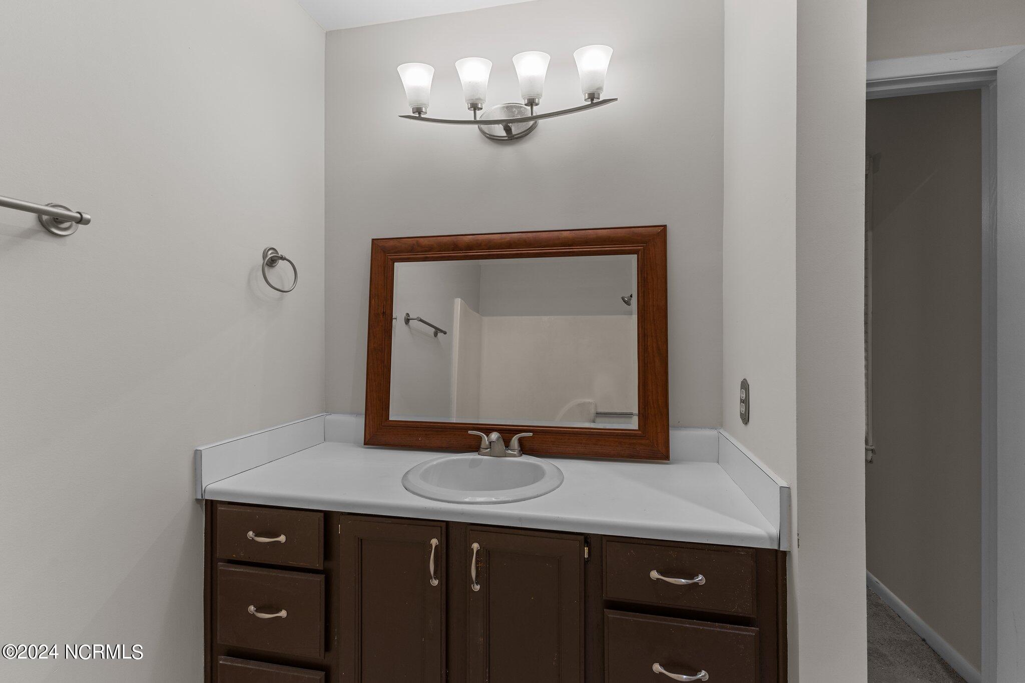 3312 Old Gate Road Morehead City, NC 28557 - Photo 11 of 35 primary bathroom