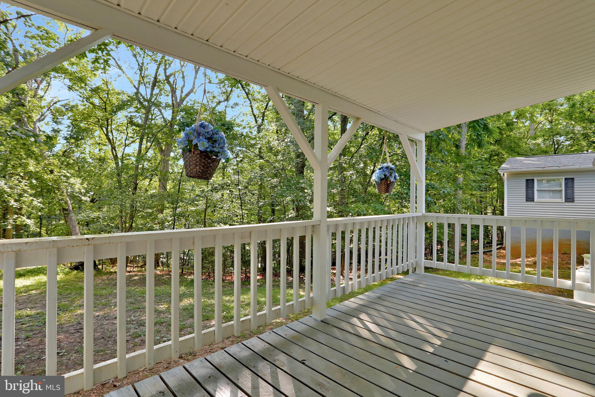 495 Downing Farm Road Front Royal, VA 22630 - Photo 9 of 36 Covered rear deck