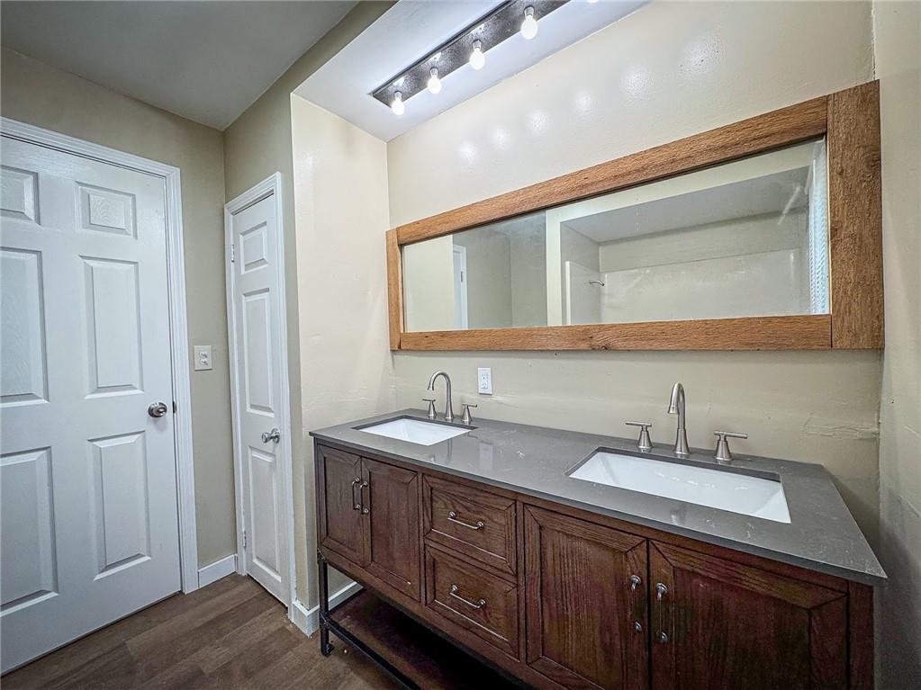 1975 Oneida Valley Road Karns City, PA 16041 - Photo 21 of 35 a bathroom with a sink and a mirror