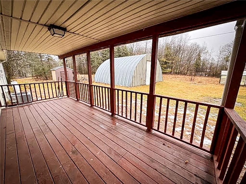 1975 Oneida Valley Road Karns City, PA 16041 - Photo 6 of 35 a view of wooden balcony with wooden floor