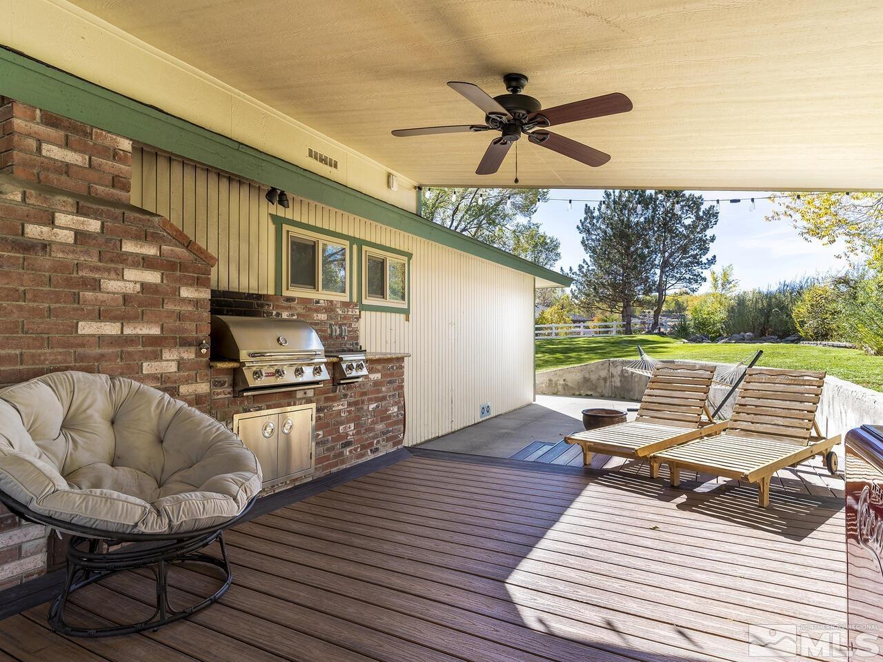 10060 Raintree Court Reno, NV 89511 - Photo 24 of 37 a view of a patio with wooden floor