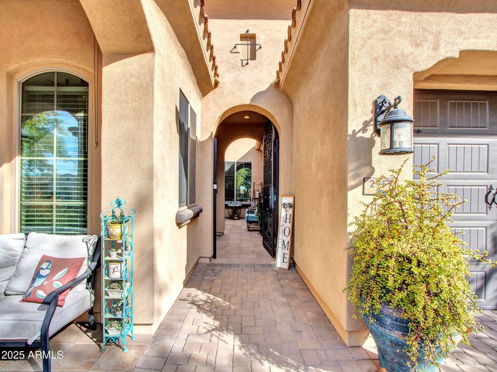2957 North Riley Court Buckeye, AZ 85396 - Photo 5 of 86 Front Courtyard Entry