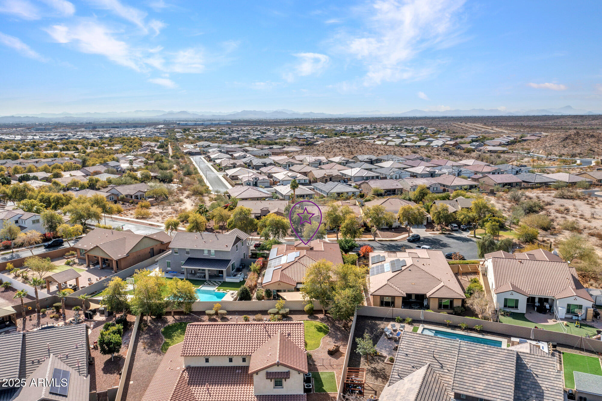 2957 North Riley Court Buckeye, AZ 85396 - Photo 79 of 86 Drone_02_Back (2)