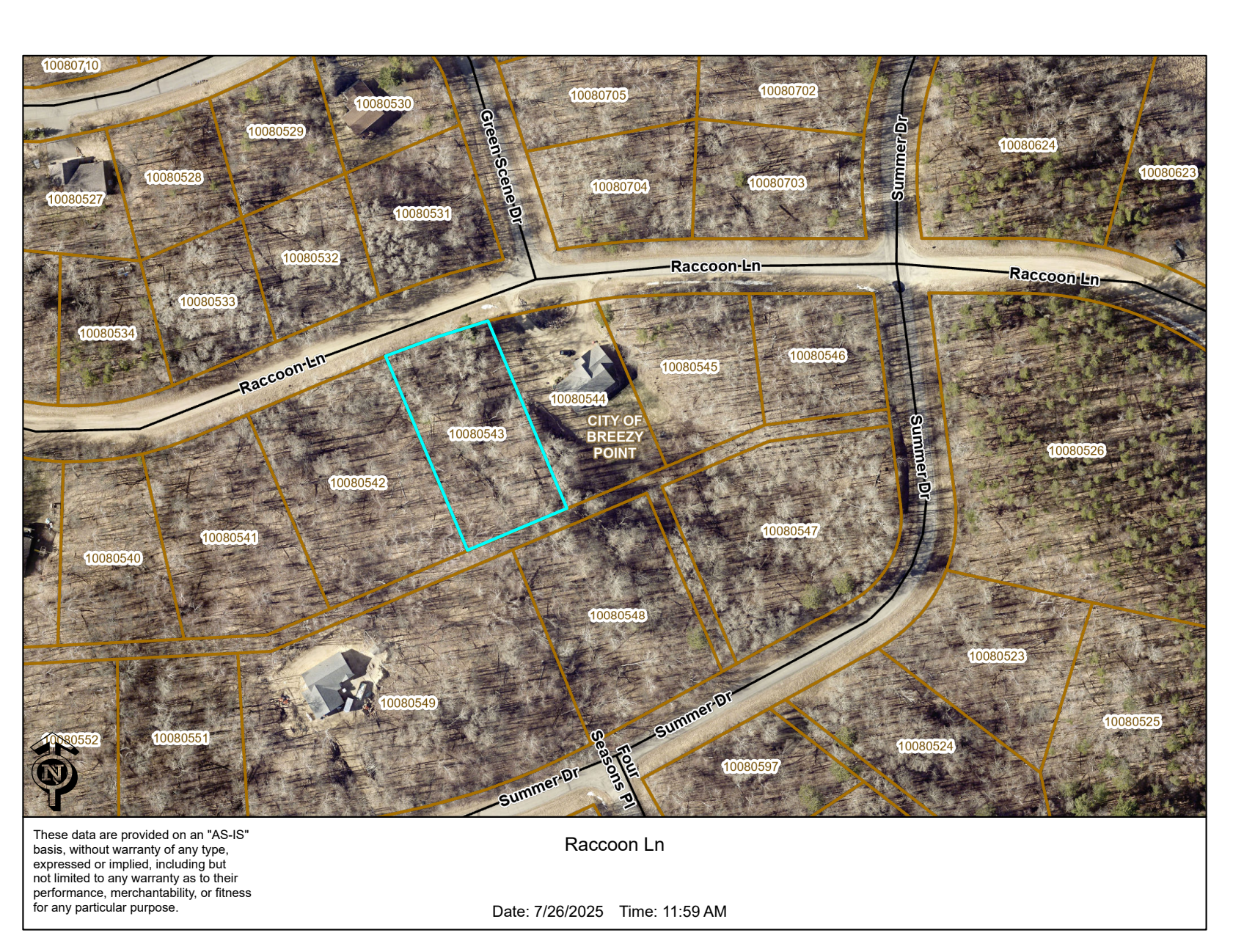 Tbd Racoon Lane Breezy Point, MN 56472 - Photo 2 of 14