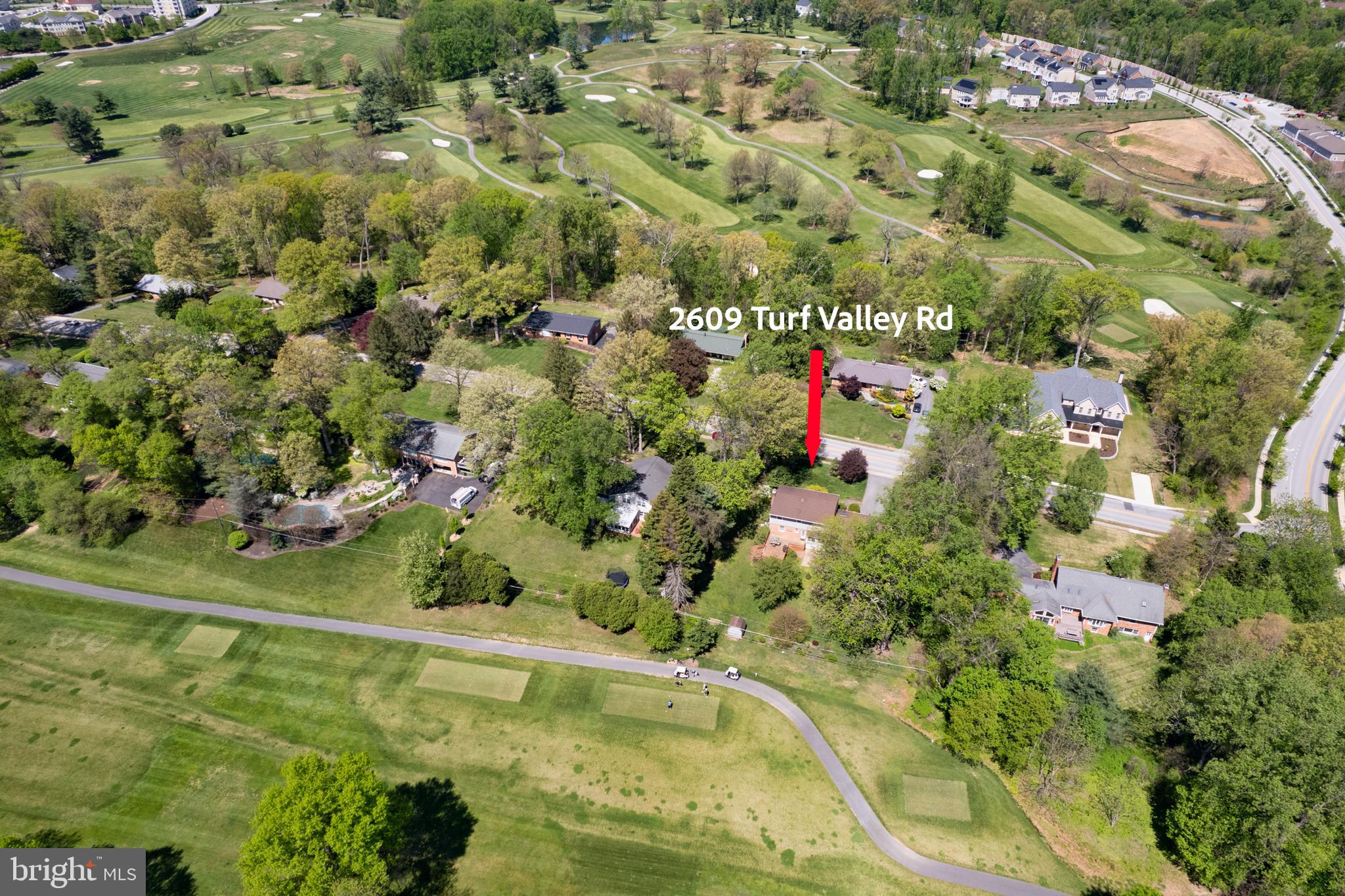 2609 Turf Valley Road Ellicott City, MD 21042 - Photo 54 of 64 Aerial