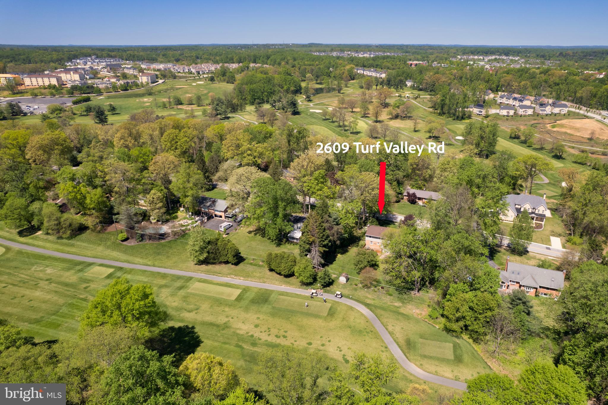 2609 Turf Valley Road Ellicott City, MD 21042 - Photo 55 of 64 Aerial