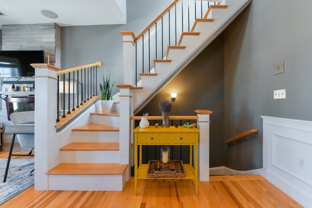 5 Grimes Street, Unit 3 Boston, MA 02127 - Photo 12 of 16 a view of entryway livingroom and hall with wooden floor
