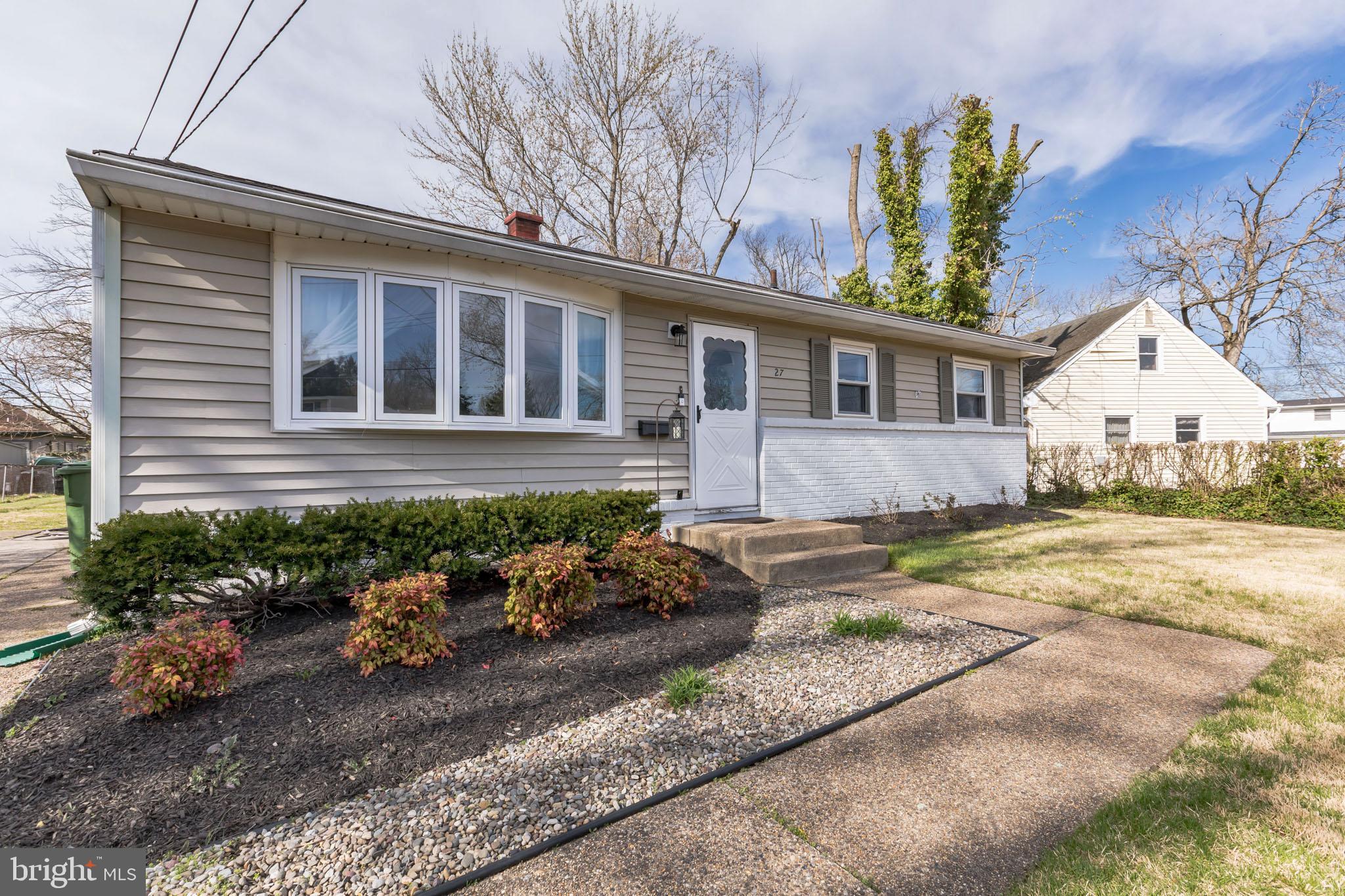 27 Boswell Road Marlton, NJ 08053 - Photo 1 of 40 a front view of a house with a yard