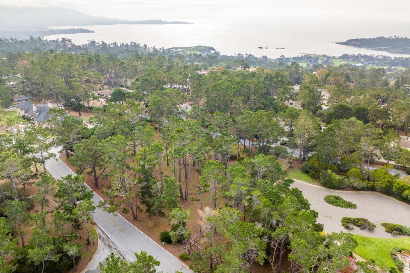 3144 Spruance Road Pebble Beach, CA 93953 - Photo 2 of 4 a view of a city with lush green forest